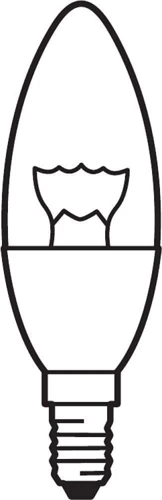 لامپ ال ای دی اسرام | 5 وات | سفید گرم 2700 کلوین | 470 لومن | پایه E14 | نوع پیچی | بسته 1 عددی لامپ ال ای دی اسرام | 5 وات | سفید گرم 2700 کلوین | 470 لومن | پایه E14 | نوع پیچی | بسته 1 عددی