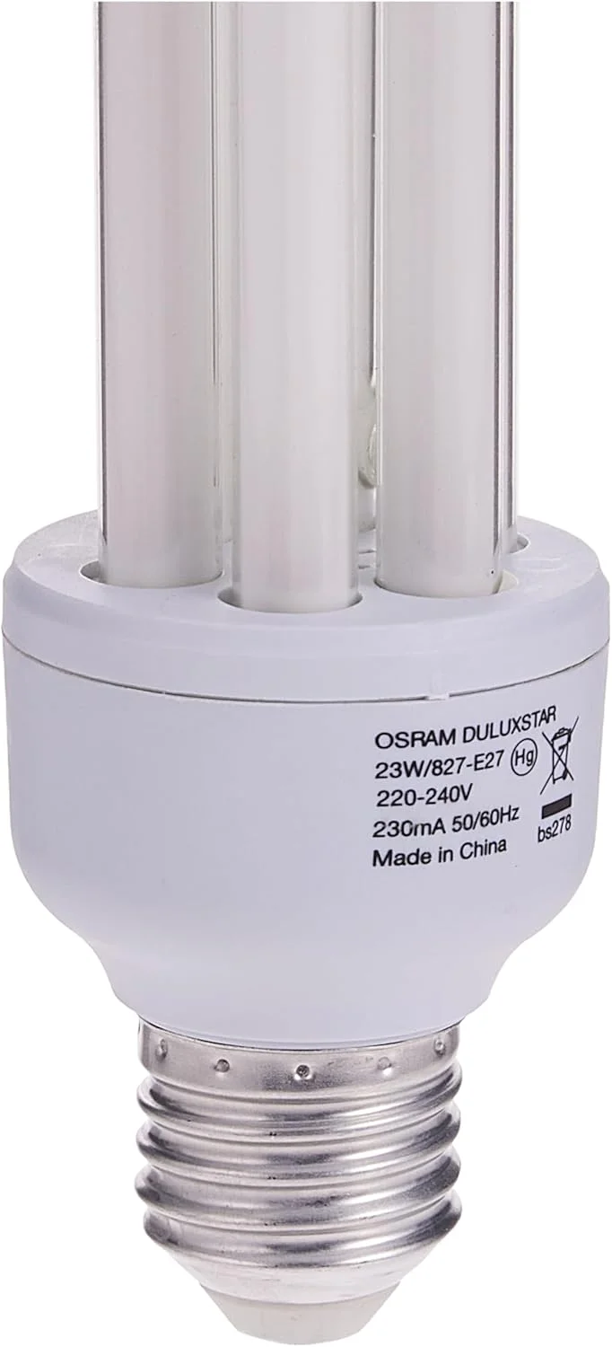 لامپ کم مصرف 23 وات 3U اسرام با سرپیچ E27 لامپ کم مصرف 23 وات 3U اسرام با سرپیچ E27