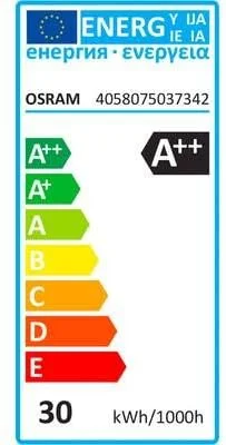 چراغ خیابانی/چراغ پارکینگ 30 وات Osram با پایه E27 و لامپ ال ای دی سفید سرد