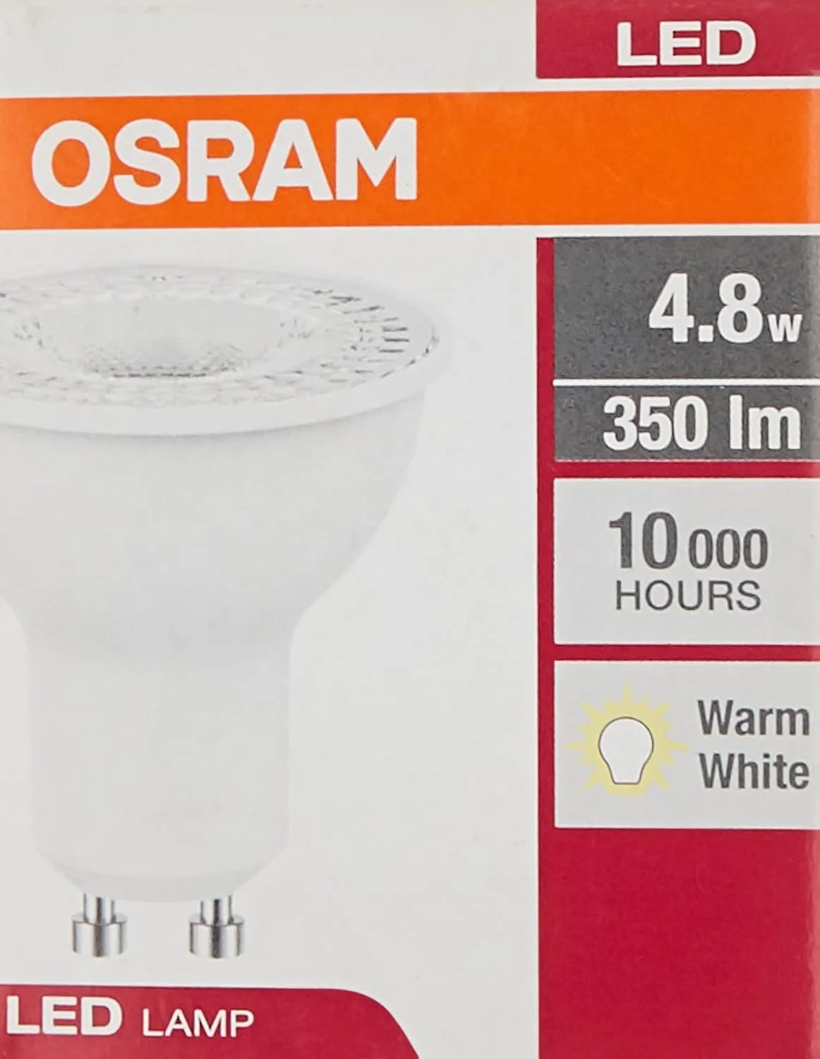 لامپ ال ای دی OSRAM SUPERSTAR PAR16 36° (4.8w) پایه GU10، 350 لومن - نور سفید گرم - 2700 کلوین (بسته 2 عددی) لامپ ال ای دی OSRAM SUPERSTAR PAR16 36° (4.8w) پایه GU10، 350 لومن - نور سفید گرم - 2700 کلوین (بسته 2 عددی)