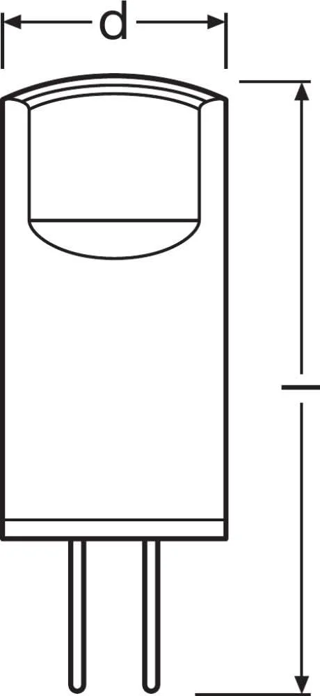 لامپ ال ای دی OSRAM BASE، لامپ پین با سوکت G4، توان 0.90 وات، جایگزین لامپ معمولی 10 وات، سفید گرم (2700K)، بسته 3 عددی لامپ ال ای دی OSRAM BASE، لامپ پین با سوکت G4، توان 0.90 وات، جایگزین لامپ معمولی 10 وات، سفید گرم (2700K)، بسته 3 عددی