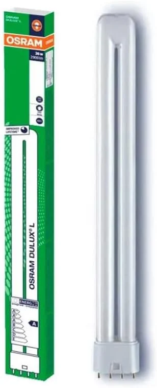 لامپ فلورسنت PLL اوسرام لدیونس 36 وات دولوکس L - 2G11 (4 پین، سفید سرد 6500K - بسته 15 عددی)
