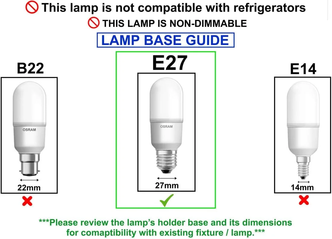 لامپ ال ای دی استوانه ای 10 وات Osram Ledvance با پایه E27 - نوع پیچی - سفید طبیعی 4000K - بسته 6 عددی لامپ ال ای دی استوانه ای 10 وات Osram Ledvance با پایه E27 - نوع پیچی - سفید طبیعی 4000K - بسته 6 عددی