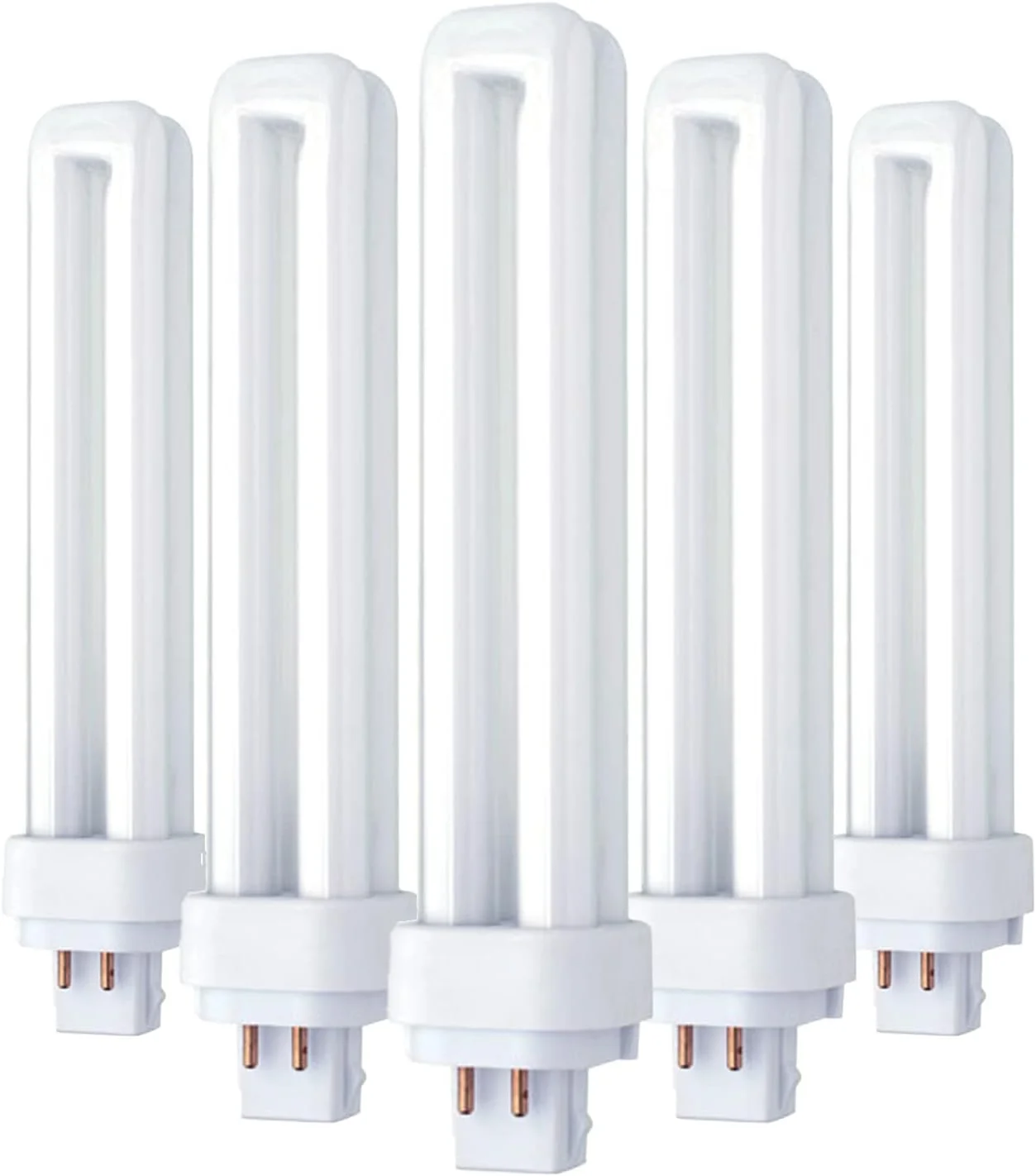 لامپ فلورسنت فشرده 26 وات 4 پین G24q-3 رنگ 830 سفید گرم Dulux D/E اوسرام با صرفه جویی در انرژی