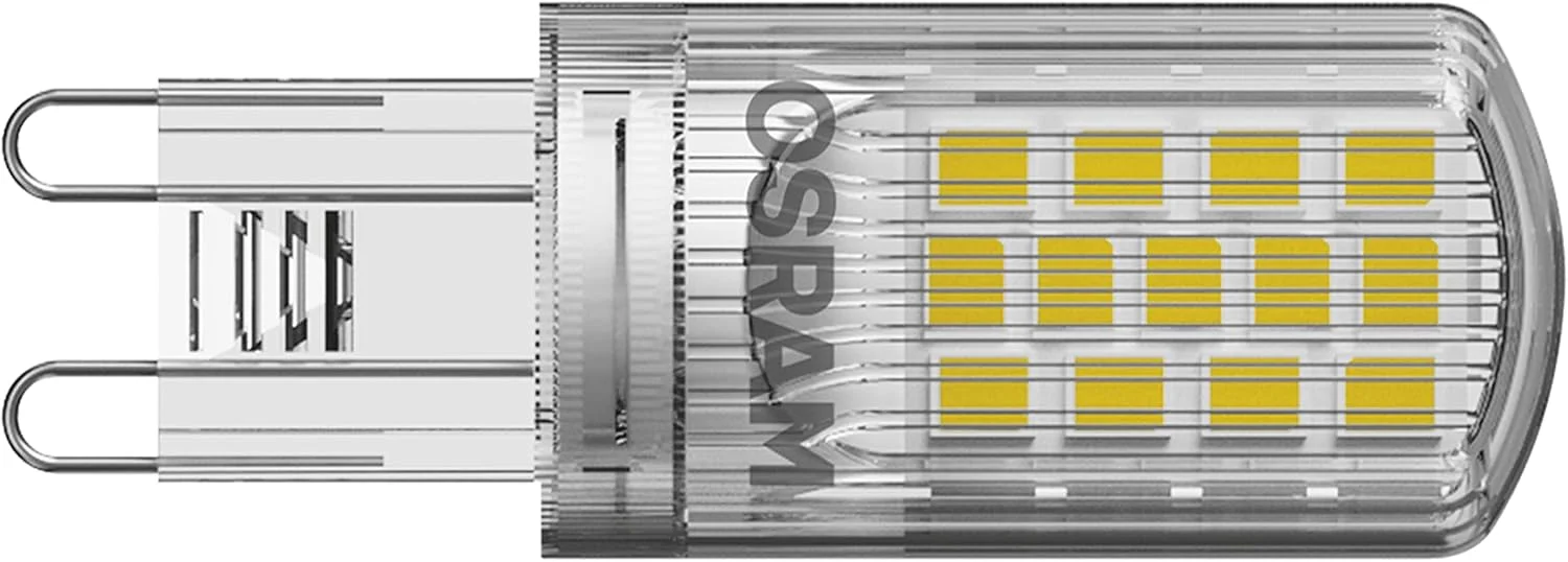 لامپ های ال ای دی OSRAM، ویژه، 4.2 وات، بسته دوتایی، پایه G9 (سفید گرم)