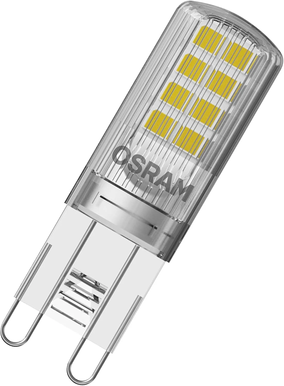 کپسول ال ای دی G9 شفاف Osram Parathom 30 غیر قابل تنظیم نور 26 وات 827/2700K سفید خیلی گرم - بسته 10 عددی کپسول ال ای دی G9 شفاف Osram Parathom 30 غیر قابل تنظیم نور 26 وات 827/2700K سفید خیلی گرم - بسته 10 عددی