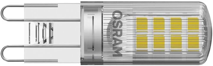 کپسول ال ای دی G9 شفاف Osram Parathom 30 غیر قابل تنظیم نور 26 وات 827/2700K سفید خیلی گرم - بسته 10 عددی کپسول ال ای دی G9 شفاف Osram Parathom 30 غیر قابل تنظیم نور 26 وات 827/2700K سفید خیلی گرم - بسته 10 عددی