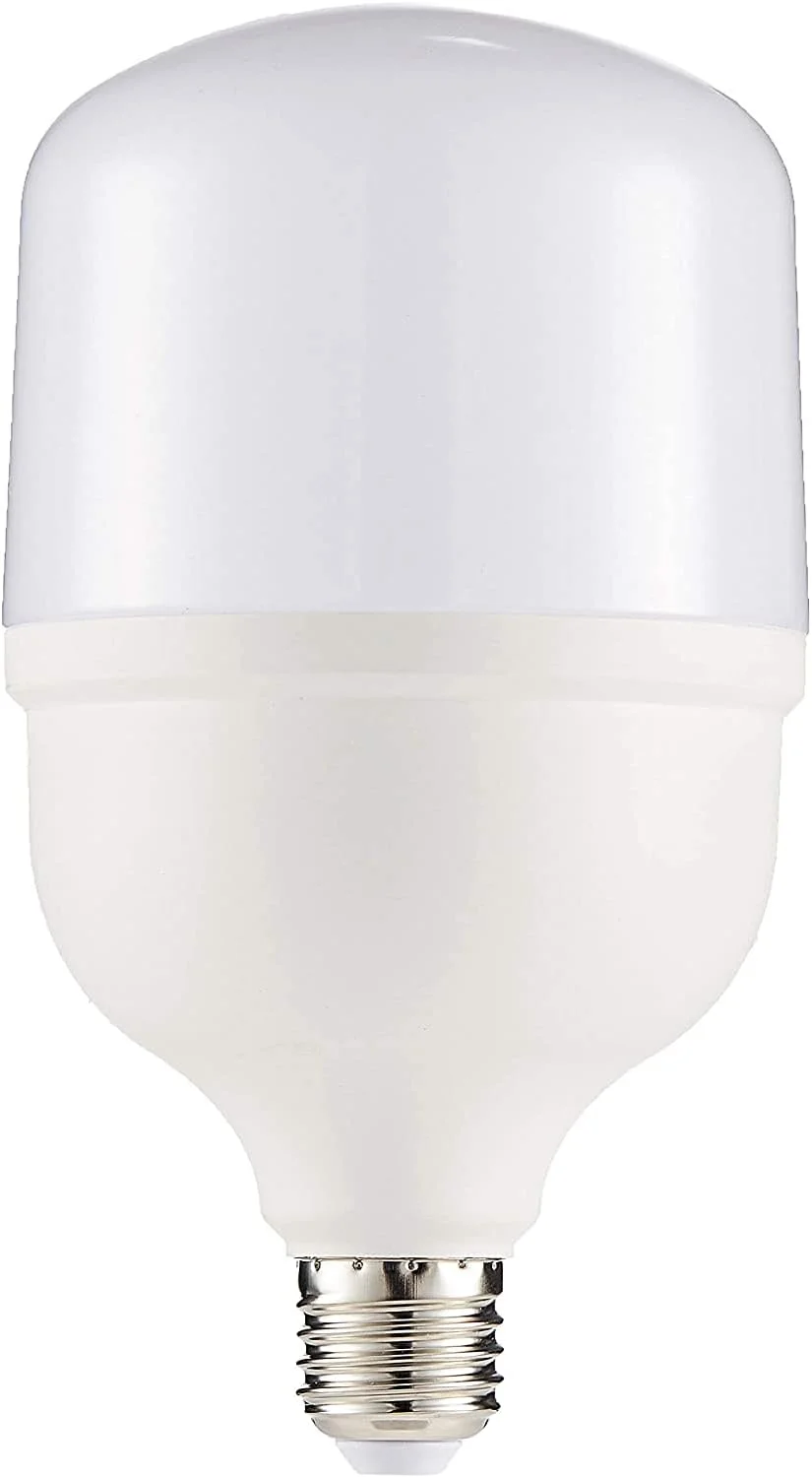 لامپ LED تی شکل نارکن TC 30 وات، پایه ادیسونی E27، نور روز (سفید سرد) 6500 کلوین، صرفه جویی در انرژی، روکش پلاستیکی آلومینیومی، 2700 لومن، AC170-250V 50-60HZ
