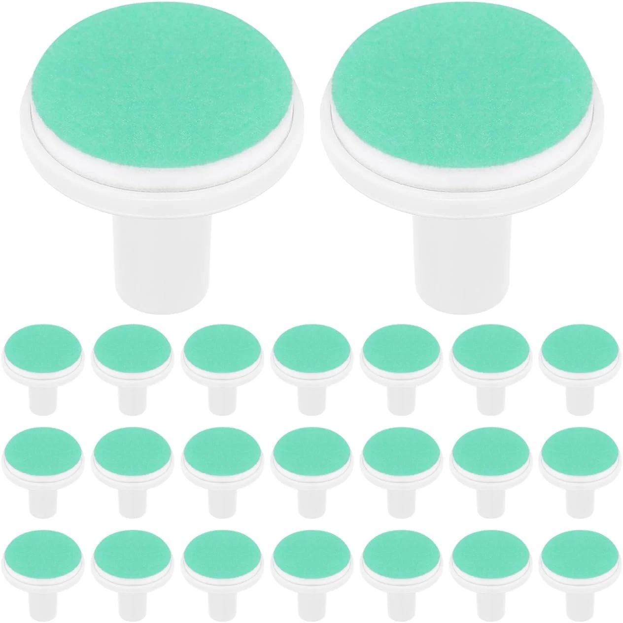 پدهای سوهان ناخن نوزاد WOFASHPURET - 24 عدد سری یدکی سوهان برقی ناخن نوزاد برای سنگ زنی