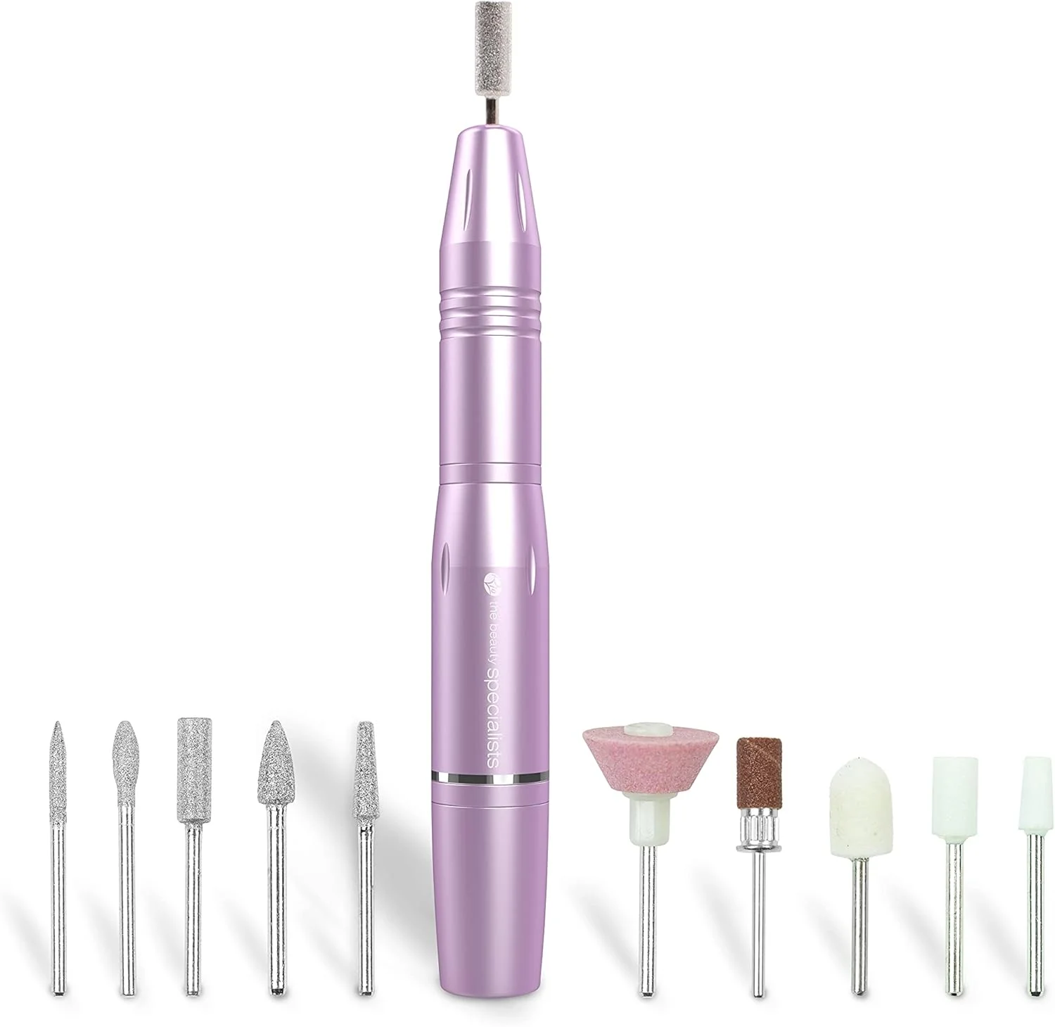 دستگاه سوهان برقی ناخن حرفه ای USB ریو، دریل ناخن قابل حمل برای ناخن های اکریلیک، ژل و طبیعی، سرعت قابل تنظیم 20000 دور در دقیقه، ای-فایل با لرزش کم، کیت مانیکور پدیکور، هدیه ایده آل برای زنان و مبتدیان