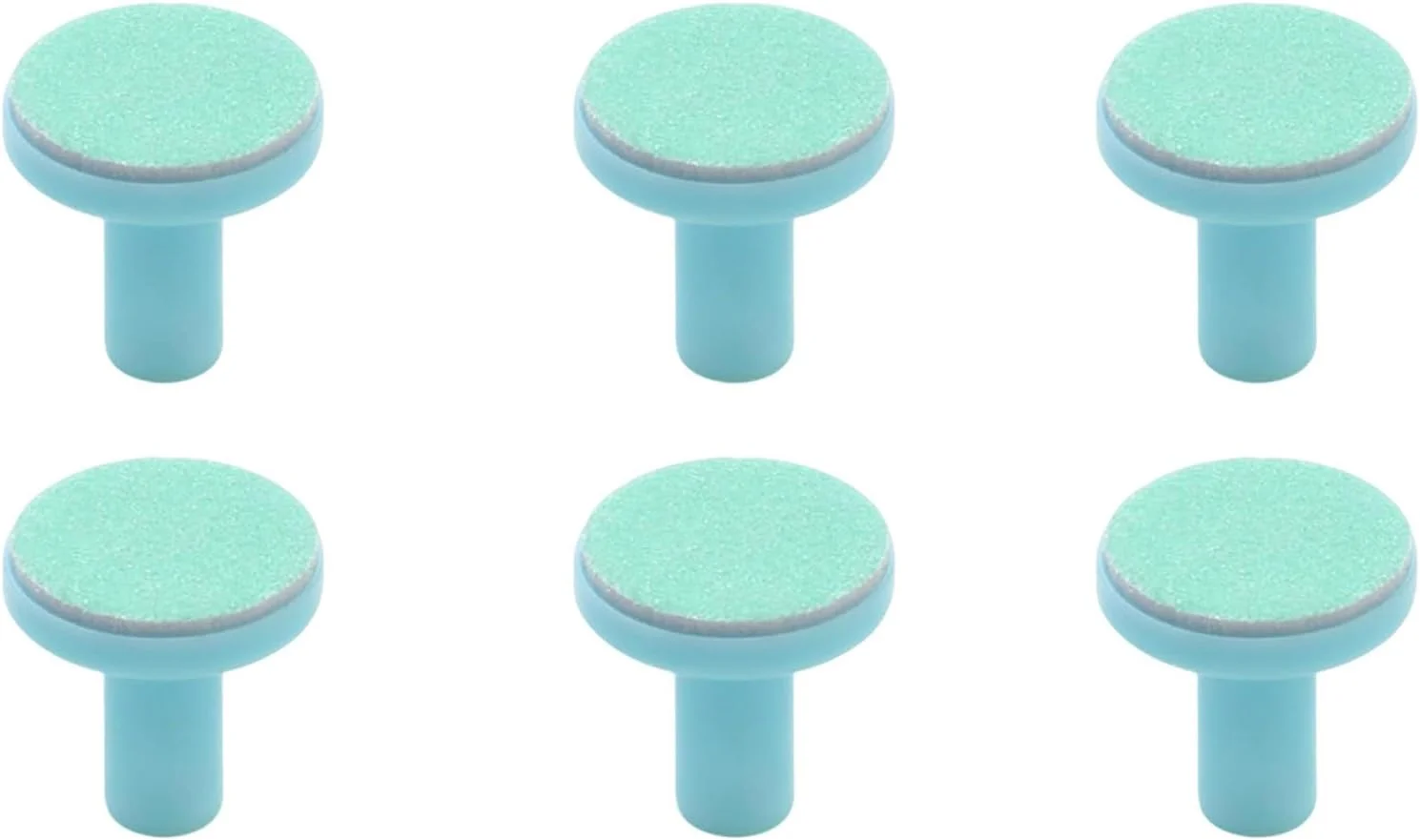 پد های جایگزین ناخن گیر نوزاد 6 عددی، دیسک پولیش سر سنگ زنی برای سوهان ناخن برقی استاندارد و کیت برش پد های آبی برای کودکان بالای 6 ماه