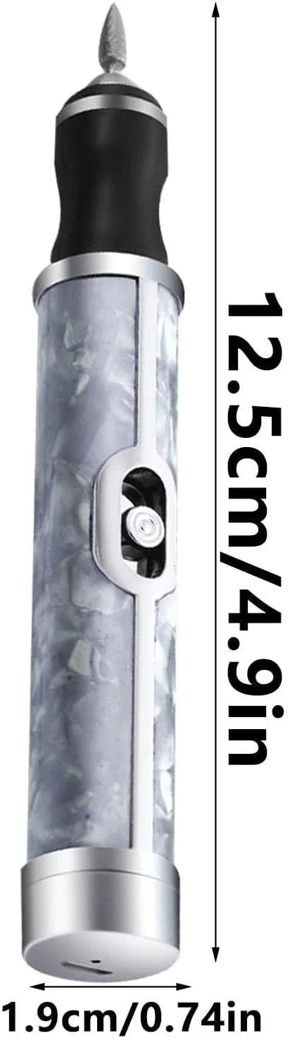 دستگاه سوهان برقی ناخن حرفه ای، با 4 سرعت قابل تنظیم برای ناخن های ضخیم پا و مانیکور، دارای باتری قابل شارژ و 7 سری