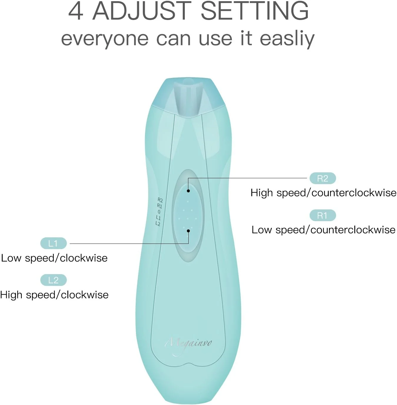 سوهان ناخن برقی کودک Megainvo، سوهان ناخن برقی با چراغ، سوهان ناخن ایمن و بی صدا، ست مانیکور اتوماتیک کودک برای نوزاد، سوهان ناخن قابل استفاده مجدد با 6 سری سنگ زنی سوهان ناخن برقی کودک Megainvo، سوهان ناخن برقی با چراغ، سوهان ناخن ایمن و بی صدا، ست مانیکور اتوماتیک کودک برای نوزاد، سوهان ناخن قابل استفاده مجدد با 6 سری سنگ زنی