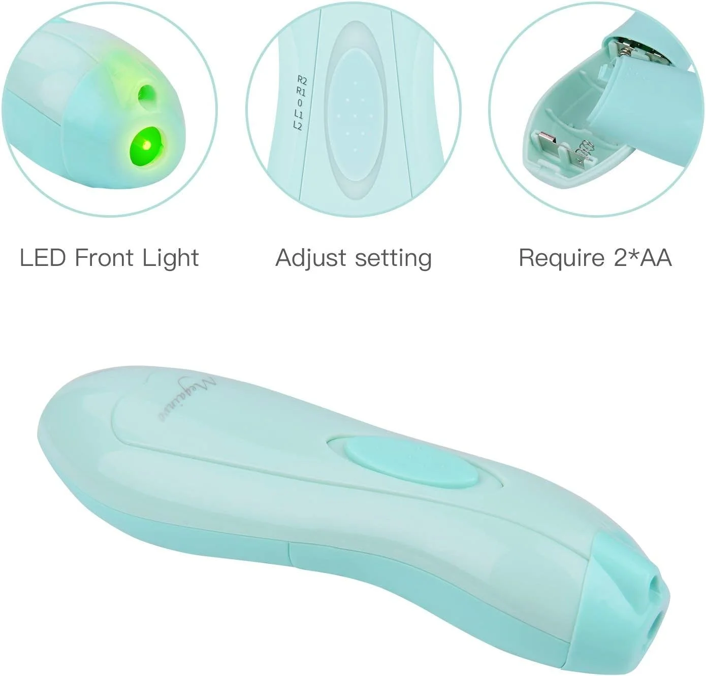 سوهان ناخن برقی کودک Megainvo، سوهان ناخن برقی با چراغ، سوهان ناخن ایمن و بی صدا، ست مانیکور اتوماتیک کودک برای نوزاد، سوهان ناخن قابل استفاده مجدد با 6 سری سنگ زنی سوهان ناخن برقی کودک Megainvo، سوهان ناخن برقی با چراغ، سوهان ناخن ایمن و بی صدا، ست مانیکور اتوماتیک کودک برای نوزاد، سوهان ناخن قابل استفاده مجدد با 6 سری سنگ زنی