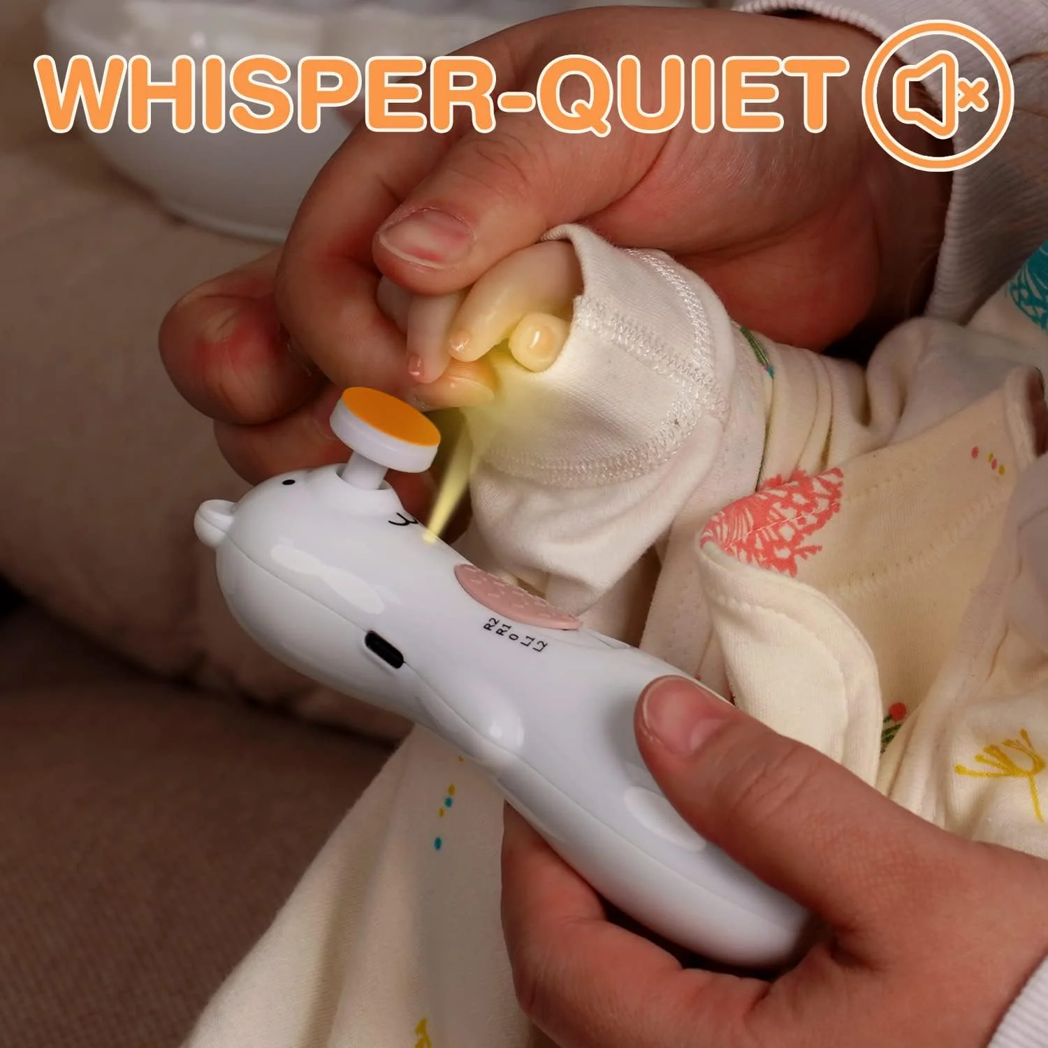 پدهای جایگزین ناخن گیر برقی هاآکا، سری ناخن گیر نوزاد برای سوهان ناخن استاندارد نوزاد، مناسب برای 12 ماه به بالا، نارنجی پدهای جایگزین ناخن گیر برقی هاآکا، سری ناخن گیر نوزاد برای سوهان ناخن استاندارد نوزاد، مناسب برای 12 ماه به بالا، نارنجی