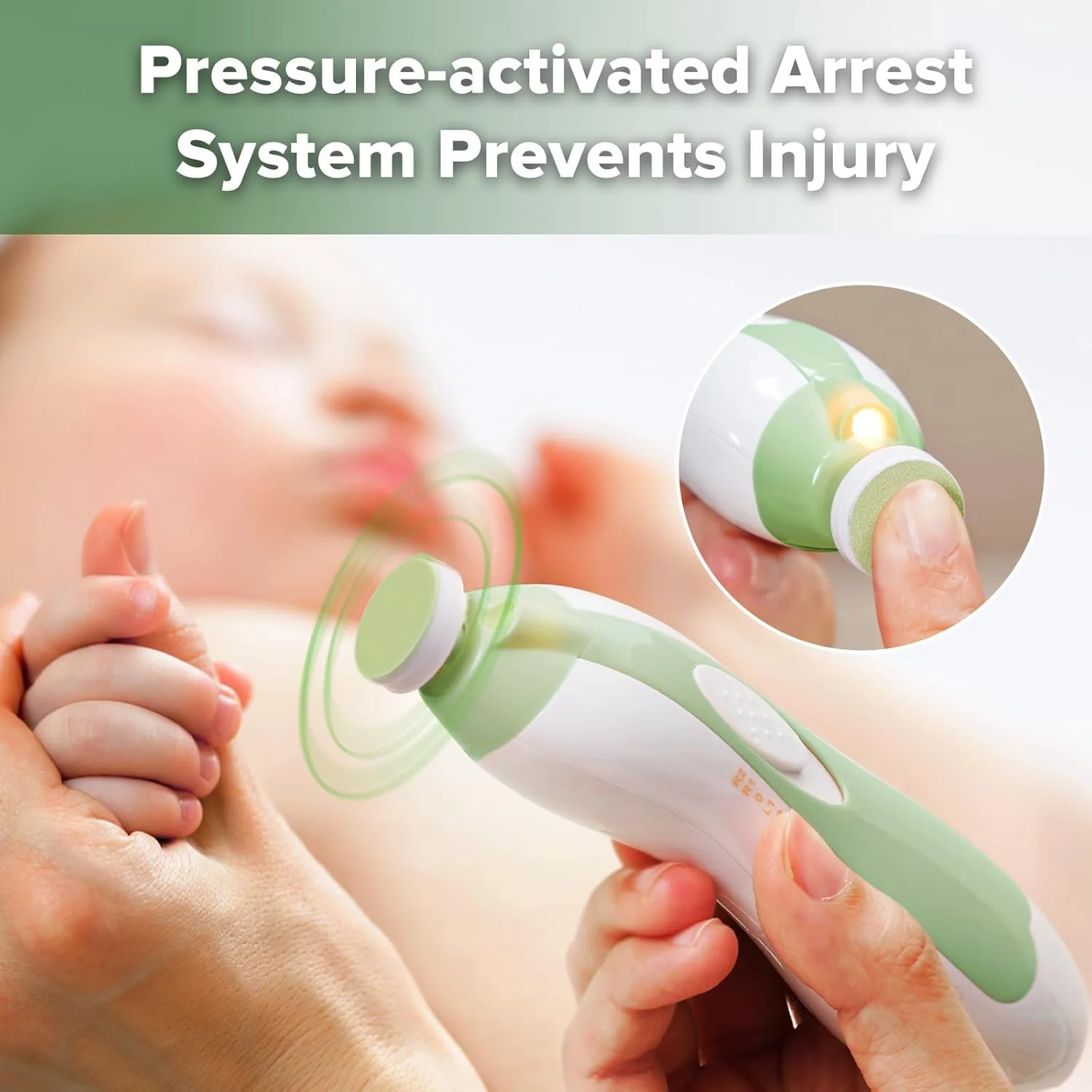 ست مانیکور کودک هاآکا، سوهان ناخن برقی نوزاد، مناسب نوزادان، کودکان نوپا و بزرگسالان، مراقبت از ناخن های دست و پا به همراه 4 پد جایگزین اضافه، مدل Meadow ست مانیکور کودک هاآکا، سوهان ناخن برقی نوزاد، مناسب نوزادان، کودکان نوپا و بزرگسالان، مراقبت از ناخن های دست و پا به همراه 4 پد جایگزین اضافه، مدل Meadow