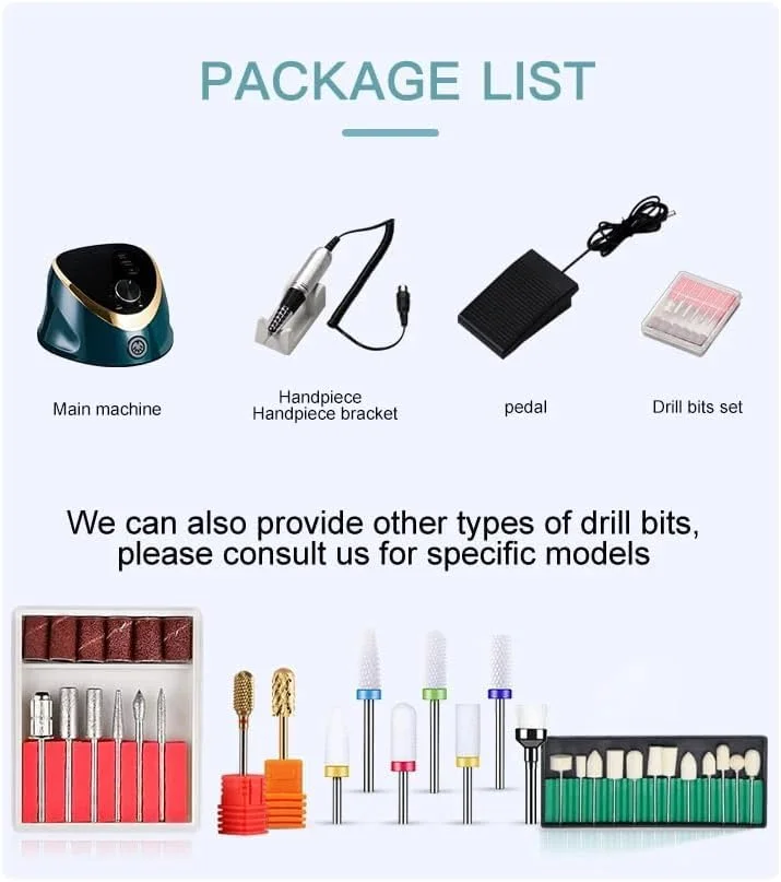 دستگاه سوهان برقی ناخن حرفه ای گلوبال فشن مدل M12 - 35000 دور در دقیقه، 68 وات، سرعت متغیر، چرخش به جلو/عقب، کم صدا، طراحی ارگونومیک برای مانیکور و پدیکور با کیفیت سالن (سبز) دستگاه سوهان برقی ناخن حرفه ای گلوبال فشن مدل M12 - 35000 دور در دقیقه، 68 وات، سرعت متغیر، چرخش به جلو/عقب، کم صدا، طراحی ارگونومیک برای مانیکور و پدیکور با کیفیت سالن (سبز)