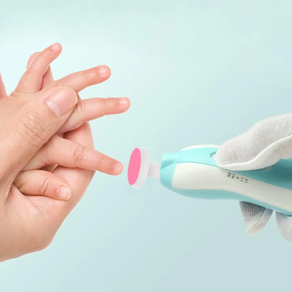 پدهای سوهان ناخن برقی کودک FOMIYES، سری های سنگ زنی جایگزین، پدهای جایگزین ماشین اصلاح ناخن برقی، سری های سنگ زنی ناخن برای کودکان قرمز