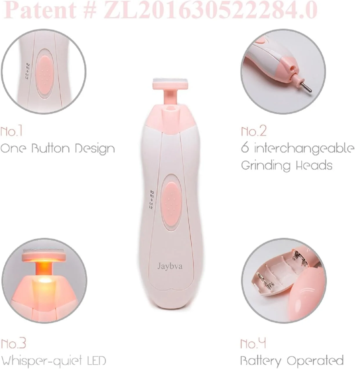 سوهان ناخن برقی کودک - ست مانیکور اتوماتیک و ایمن ناخن گیر کودک برای مراقبت، پولیش و مرتب کردن ناخن های نوزاد، کودک نوپا، انگشتان دست و پا - رنگ های متنوع سوهان ناخن برقی کودک - ست مانیکور اتوماتیک و ایمن ناخن گیر کودک برای مراقبت، پولیش و مرتب کردن ناخن های نوزاد، کودک نوپا، انگشتان دست و پا - رنگ های متنوع