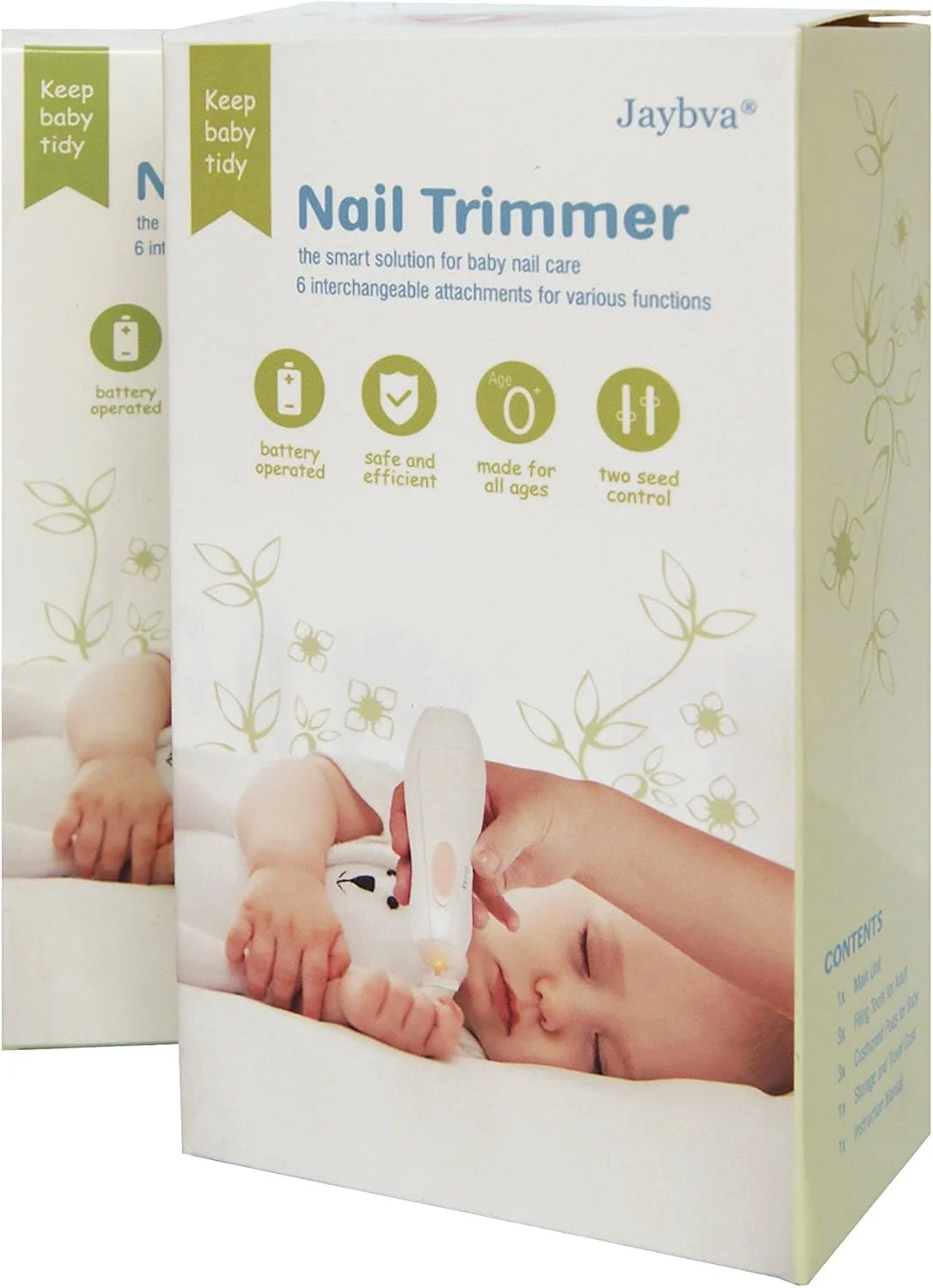 سوهان ناخن برقی کودک - ست مانیکور اتوماتیک و ایمن ناخن گیر کودک برای مراقبت، پولیش و مرتب کردن ناخن های نوزاد، کودک نوپا، انگشتان دست و پا - رنگ های متنوع سوهان ناخن برقی کودک - ست مانیکور اتوماتیک و ایمن ناخن گیر کودک برای مراقبت، پولیش و مرتب کردن ناخن های نوزاد، کودک نوپا، انگشتان دست و پا - رنگ های متنوع