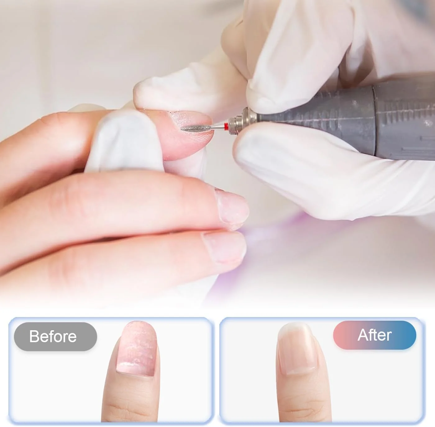 ست ۳۰ عددی سر سوهان مانیکور برقی، ست سر سوهان الماسه برای ناخن های ژلیش و اکریلیک، ابزار مانیکور و پدیکور، فرزهای چرخشی بادوام برای طراحی ناخن و پاک کردن لاک ست ۳۰ عددی سر سوهان مانیکور برقی، ست سر سوهان الماسه برای ناخن های ژلیش و اکریلیک، ابزار مانیکور و پدیکور، فرزهای چرخشی بادوام برای طراحی ناخن و پاک کردن لاک