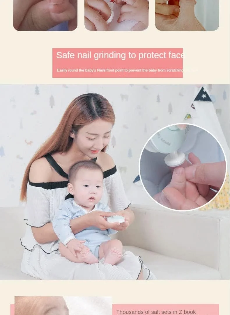 سوهان ناخن برقی کودک، سوهان ناخن دستی نوزاد، ماشین اصلاح ناخن بی صدا، سر سنگ زنی قابل تعویض، سوهان ناخن برای ناخن های انگشتان دست و پا، هدیه کودکان (CC) سوهان ناخن برقی کودک، سوهان ناخن دستی نوزاد، ماشین اصلاح ناخن بی صدا، سر سنگ زنی قابل تعویض، سوهان ناخن برای ناخن های انگشتان دست و پا، هدیه کودکان (CC)