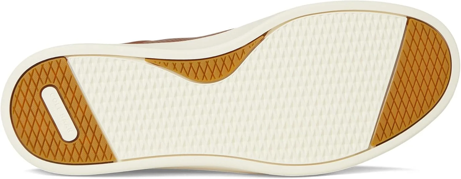 کفش کتانی روزمره مردانه کول هان مدل Grand Crosscourt Daily Laser، قهوه ای مایل به زرد/شکلاتی تیره/عاجی، سایز 10