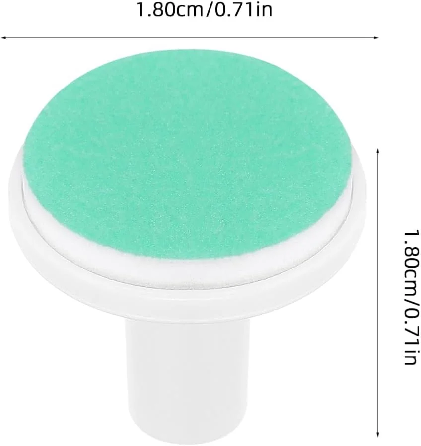 پدهای سوهان ناخن برقی کودک Healvian، پدهای جایگزین سوهان برقی ناخن، سرهای سنگ زنی ناخن، پد جایگزین سوهان ناخن کودک