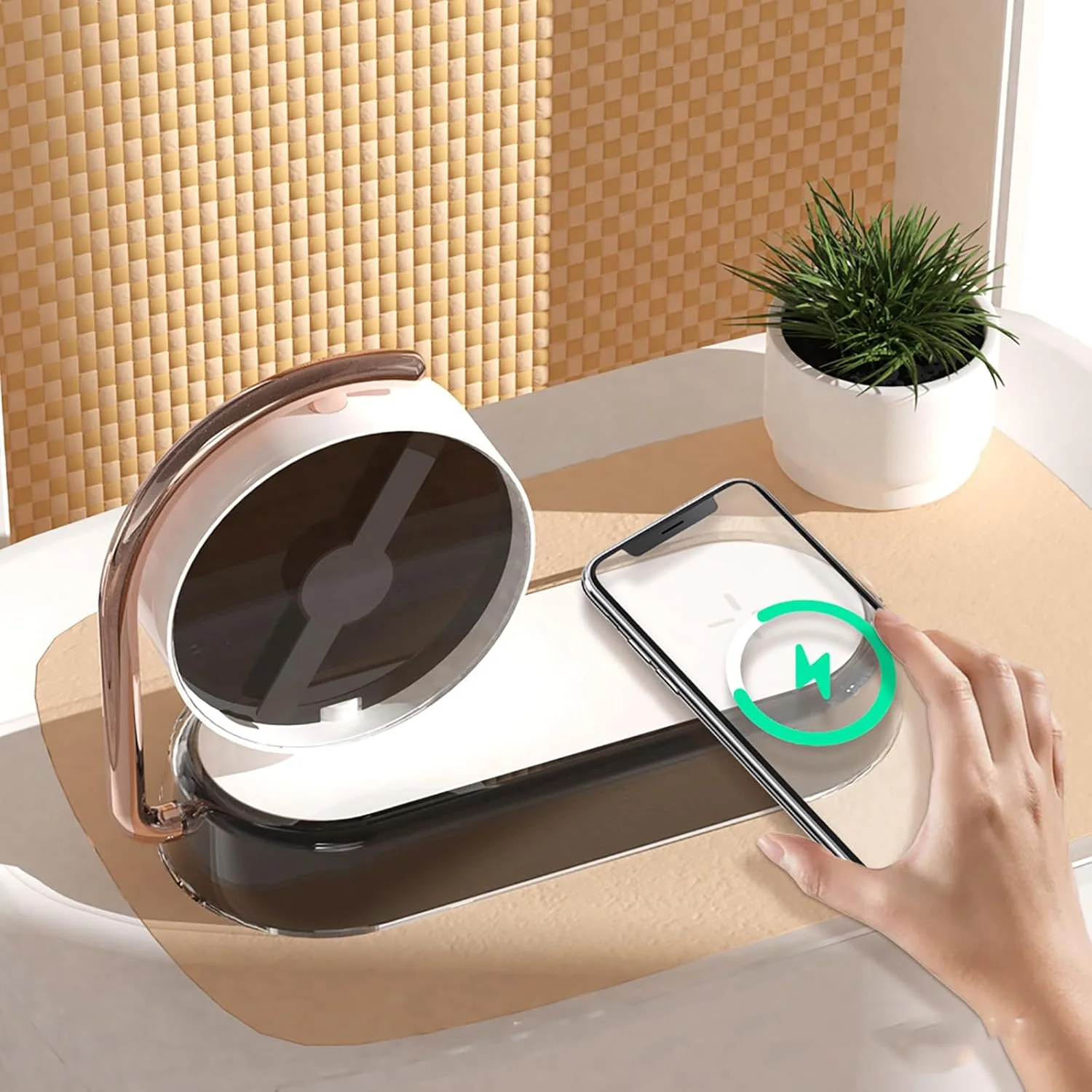 دستگاه تبلیغاتی پروژکتور سه بعدی، هولوگرافی با چشم غیر مسلح، دستگاه تبلیغاتی هولوگرافی پروژکتور سه بعدی تصویربرداری عمودی موبایل، شارژ بی سیم تلفن برای علائم فروشگاه های تجاری، بار، رویداد