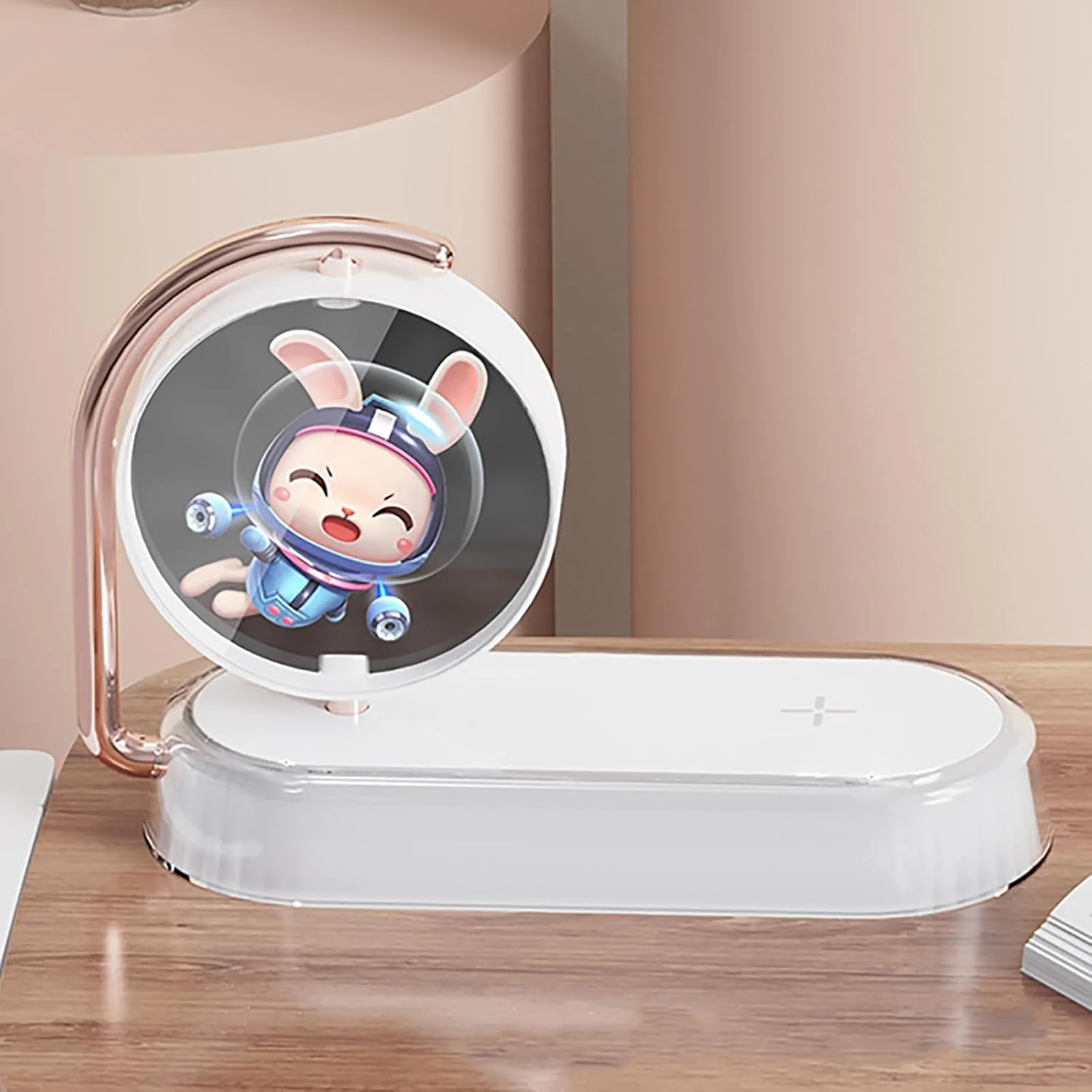 دستگاه تبلیغاتی پروژکتور سه بعدی، هولوگرافی با چشم غیر مسلح، دستگاه تبلیغاتی هولوگرافی پروژکتور سه بعدی تصویربرداری عمودی موبایل، شارژ بی سیم تلفن برای علائم فروشگاه های تجاری، بار، رویداد