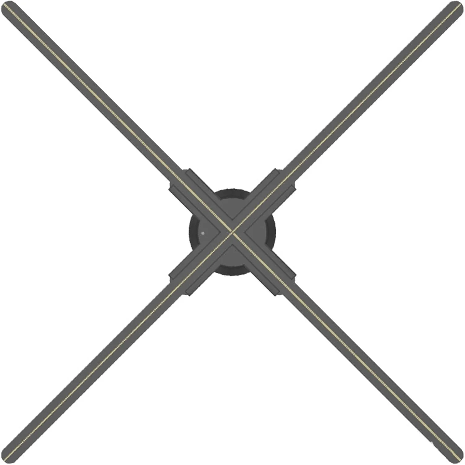 دستگاه تبلیغاتی پروژکتور هولوگرام سه بعدی، تصویربرداری هوایی مجازی سه بعدی، صفحه نمایش چند منظوره در فضای باز