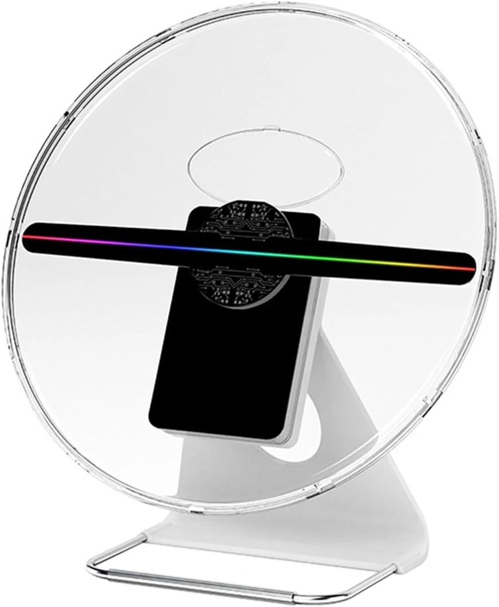 دستگاه تبلیغاتی چرخشی سه بعدی PacuM، پروژکتور هولوگرافیک فن، نمایشگر عمودی تجاری دستگاه همه کاره 30 سانتی متری