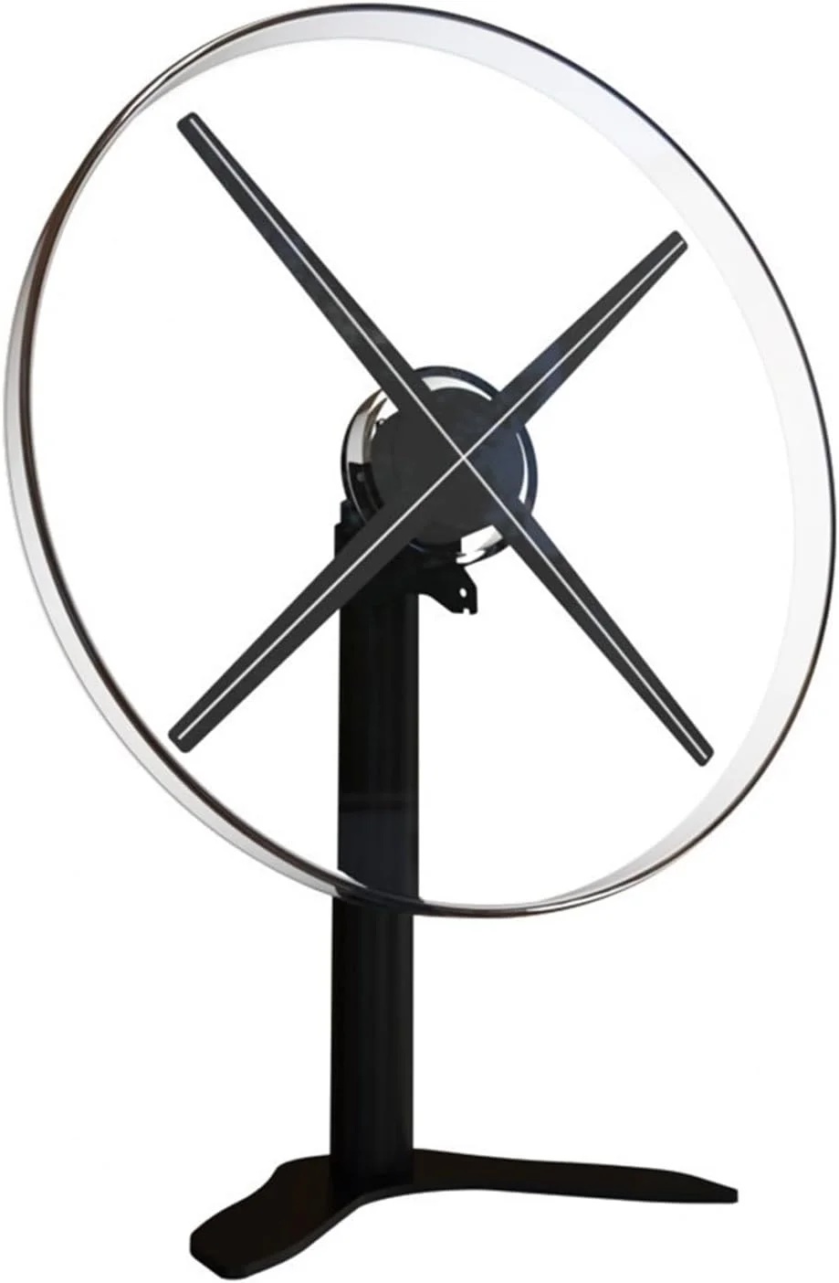 فن نمایشگر LED هولوگرام سه بعدی با پوشش اکریلیک 52 سانتی متری برای تبلیغات