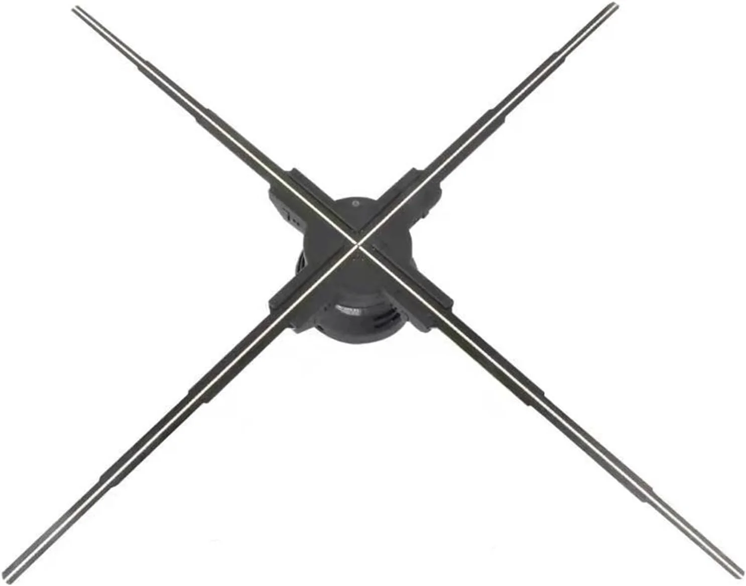 ابزار تبلیغاتی NDYJFLB فن هولوگرام سه بعدی به قطر 1 متر با برنامه و نمایشگر فن LED هولو با WIFI