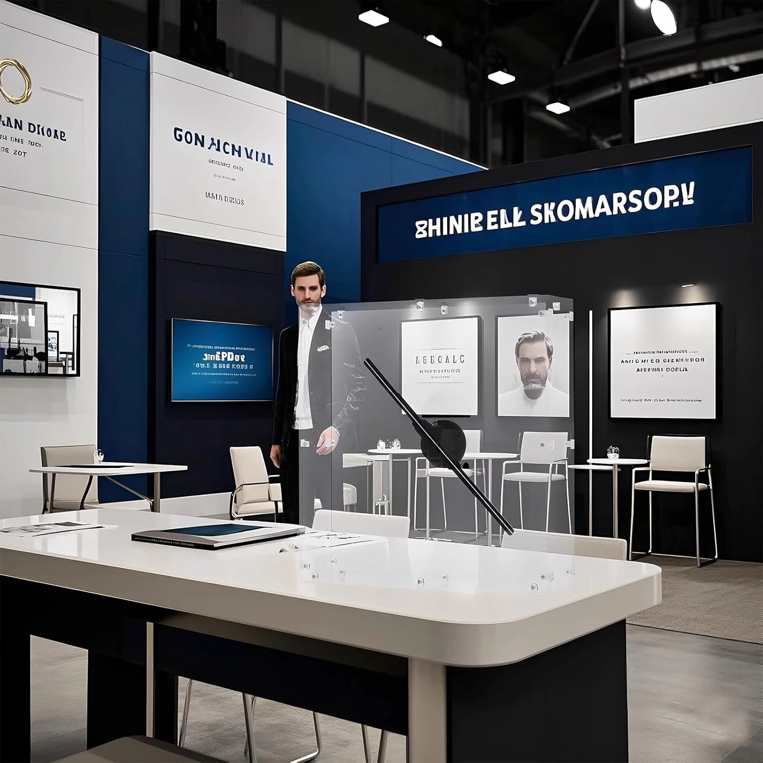 فن هولوگرام سه بعدی Missyou، نمایشگر تبلیغاتی پروژکتور هولوگرام سه بعدی 16.5 اینچی با ضخامت 1.2 اینچ، دارای کتابخانه ویدیویی 700 تایی و 224 LED برای تابلوهای فروشگاه های تجاری، بار، کازینو، مهمانی، هالووین