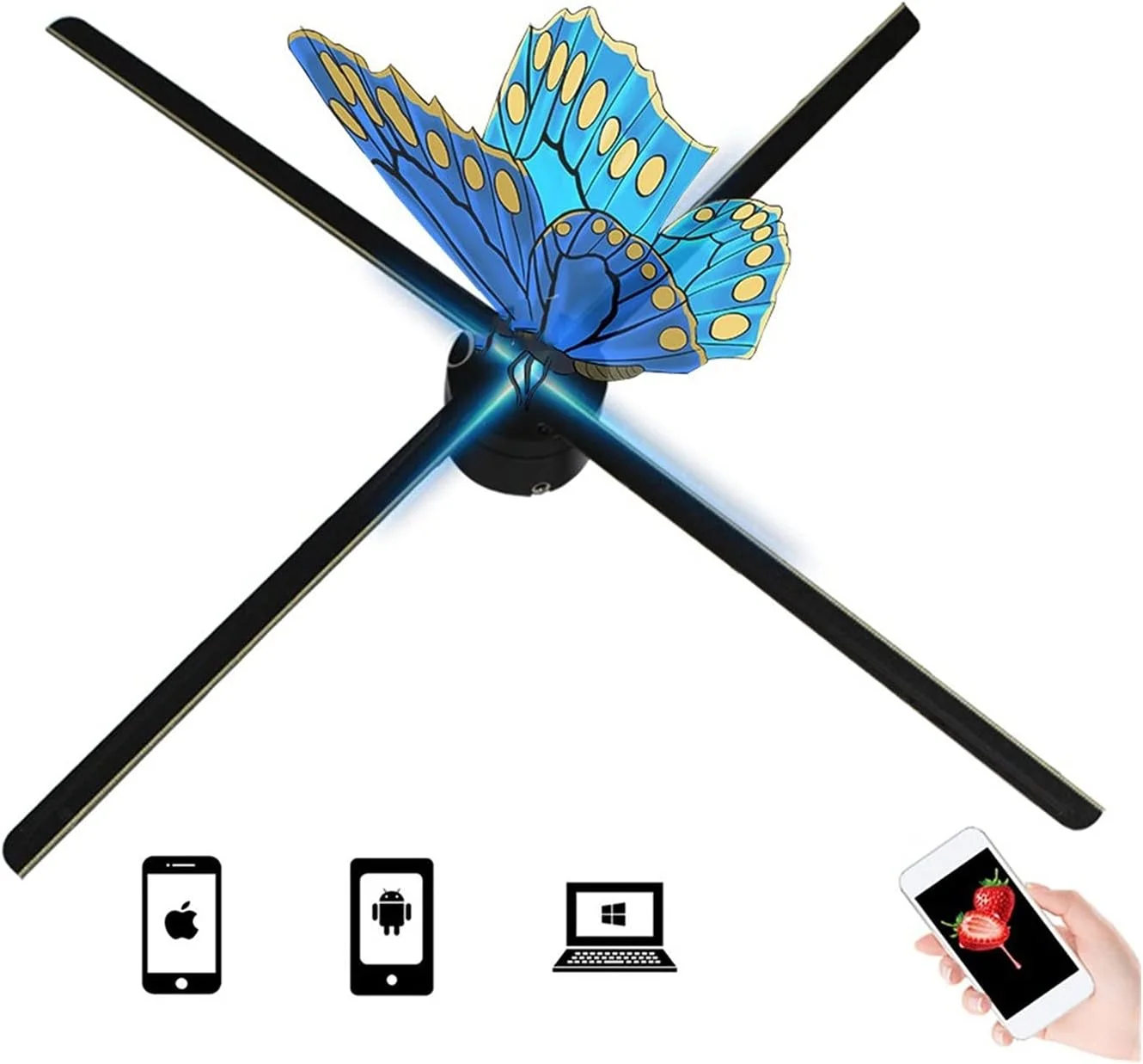 فن ویدئویی هولوگرافیک پروژکتور هولوگرافیک سه بعدی با نور ارتقا یافته 638 ال ای دی، پخش کننده هولوگرام وای فای، فن نمایشگر ال ای دی، نور تبلیغاتی، کنترل برنامه، پروژکتور هولوگرافیک لوگو فن ویدئویی هولوگرافیک پروژکتور هولوگرافیک سه بعدی با نور ارتقا یافته 638 ال ای دی، پخش کننده هولوگرام وای فای، فن نمایشگر ال ای دی، نور تبلیغاتی، کنترل برنامه، پروژکتور هولوگرافیک لوگو