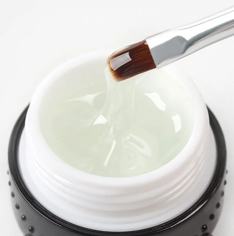 قلم طراحی ناخن زالاتی، 3 عدد قلم طراحی ناخن با نوک تخت نایلونی و نگهدارنده فلزی برای اکستنشن ناخن با ژل UV و آرایش