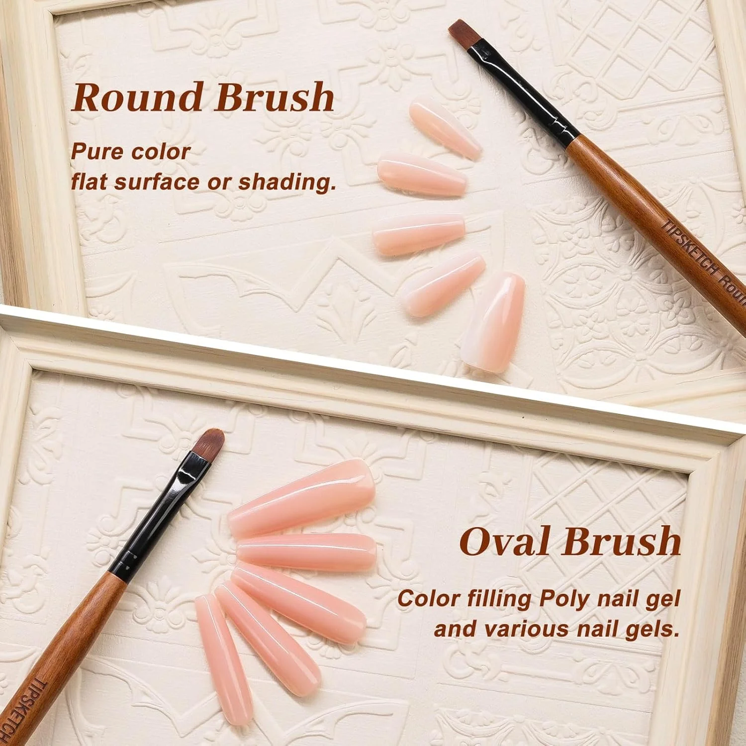 ست قلم موی طراحی ناخن Tipsketch، 6 عدد قلم موی طراحی ناخن شامل قلم موی خط چشم طراحی ناخن، قلم نقطه گذاری، قلم موی ژل اکستنشن ناخن، قلم موی فرانسوی حکاکی شده، قلم موی ژل بیلدر ست قلم موی طراحی ناخن Tipsketch، 6 عدد قلم موی طراحی ناخن شامل قلم موی خط چشم طراحی ناخن، قلم نقطه گذاری، قلم موی ژل اکستنشن ناخن، قلم موی فرانسوی حکاکی شده، قلم موی ژل بیلدر