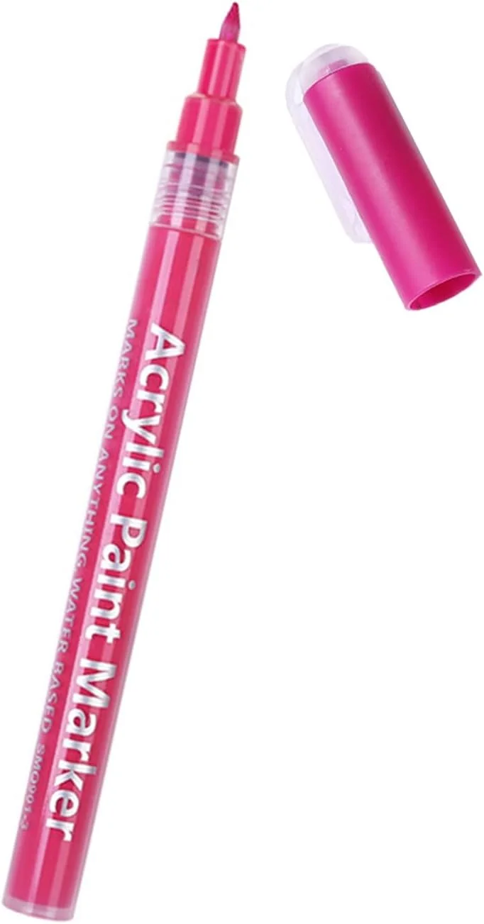 قلم طراحی ناخن، قلم لاینر طراحی، قلم ژل اکستنشن ناخن، رز رِد کاربردی