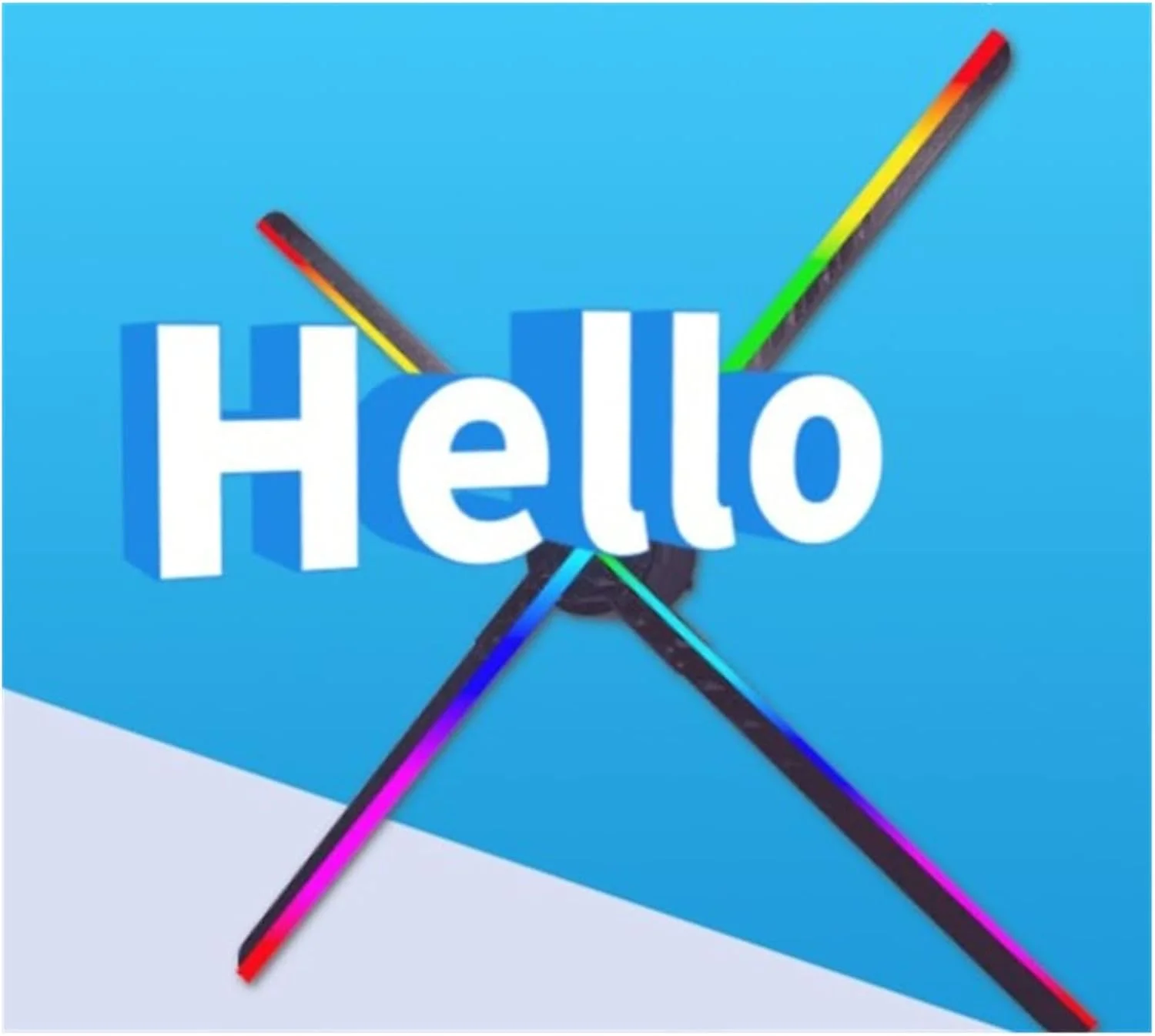 پروژکتور هولوگرام PEHUB دستگاه تبلیغاتی هولوگرافی سه بعدی استریو پویا با وضوح بالا فن LED نور صفحه نمایش اتصال 65 سانتی متر (رنگ: AU، اندازه: H65) پروژکتور هولوگرام PEHUB دستگاه تبلیغاتی هولوگرافی سه بعدی استریو پویا با وضوح بالا فن LED نور صفحه نمایش اتصال 65 سانتی متر (رنگ: AU، اندازه: H65)