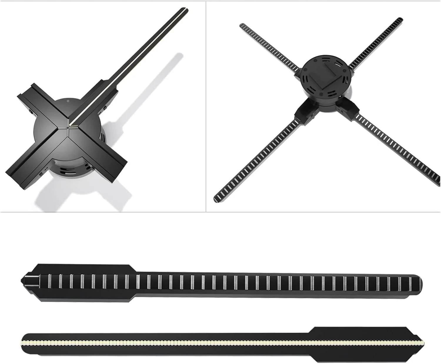 فن هولوگرام سه بعدی PEHUB با دانه های LED، فن هولوگرافی استریو شناور، دستگاه تبلیغاتی، نمایشگاه تجاری HD 1080P برای علائم تجاری فروشگاه، بار، مهمانی فن هولوگرام سه بعدی PEHUB با دانه های LED، فن هولوگرافی استریو شناور، دستگاه تبلیغاتی، نمایشگاه تجاری HD 1080P برای علائم تجاری فروشگاه، بار، مهمانی