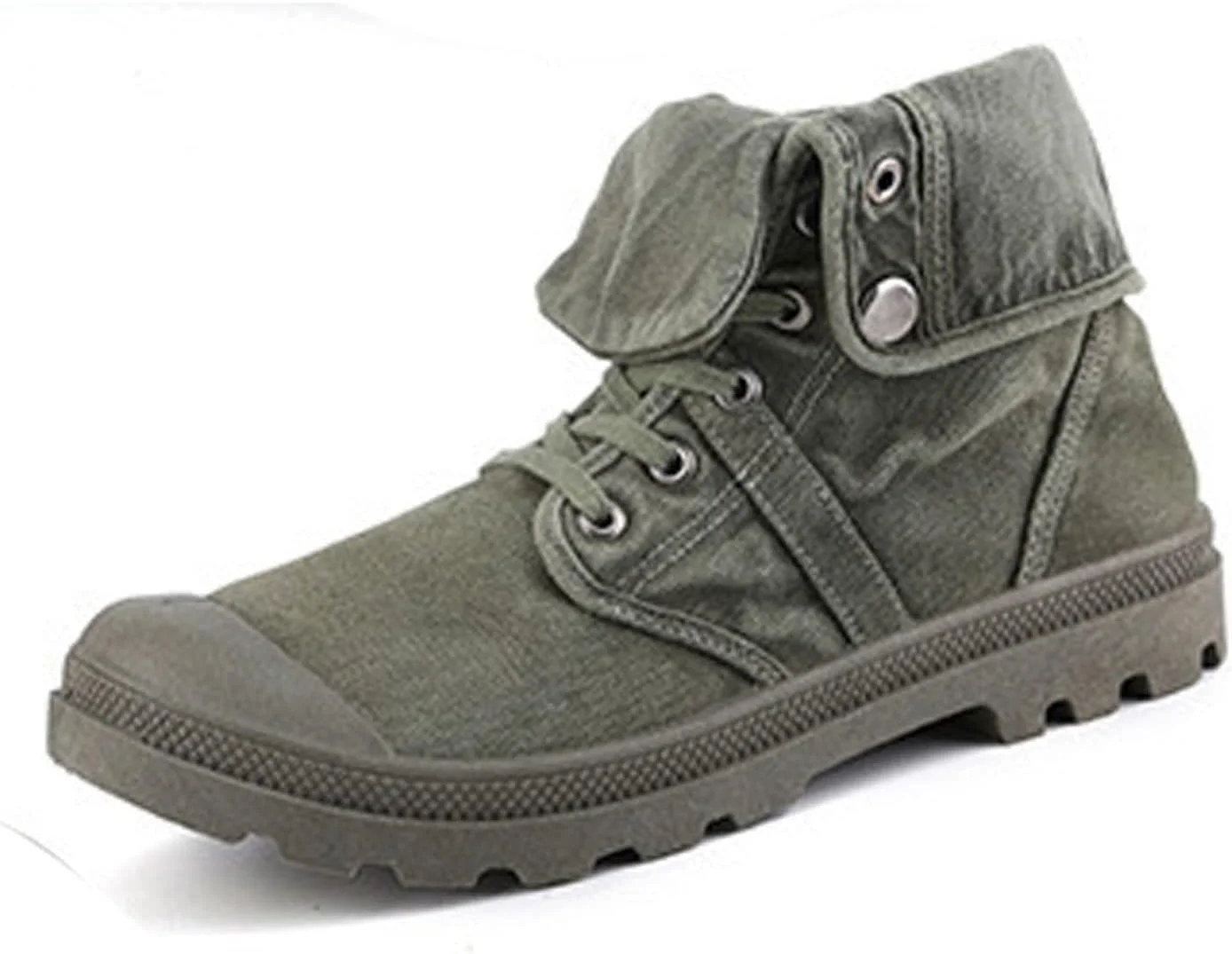 کفش های روزمره مردانه BUYUP، کفش های بوم مردانه، کفش های کتانی مردانه رزمی ارتشی، بوت های ساق بلند نظامی، کفش های کتانی راحت مردانه (رنگ: شتری، سایز: 45)