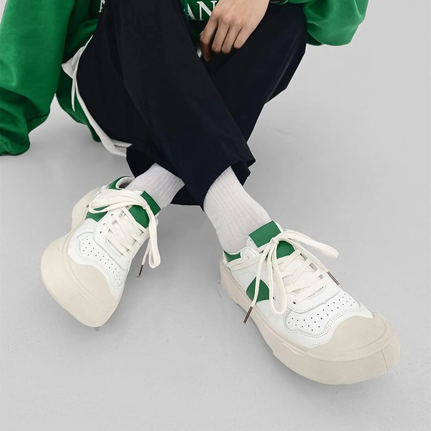 کفشهای مردانه غیر رسمی، کفشهای کتانی مردانه، راحت، کلاسیک، کفشهای اسکیتبورد، کفشهای بومیو، ضد لغزش، جذبکنندهی عرق، کفشهای بنددار مردانه، کفشهای غیر رسمی (رنگ: Hortel، سایز: 39) کفشهای مردانه غیر رسمی، کفشهای کتانی مردانه، راحت، کلاسیک، کفشهای اسکیتبورد، کفشهای بومیو، ضد لغزش، جذبکنندهی عرق، کفشهای بنددار مردانه، کفشهای غیر رسمی (رنگ: Hortel، سایز: 39)