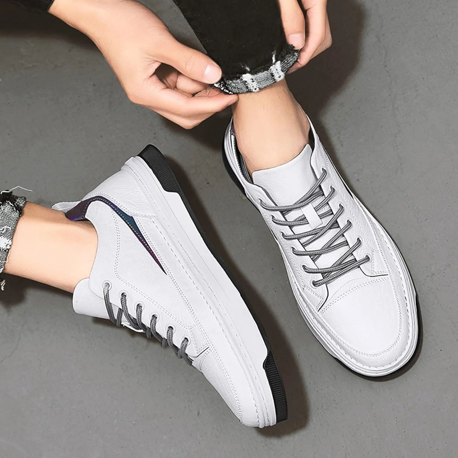 کفش های کتانی مردانه BUYUP، کفش های اسکیت کلاسیک مردانه، کفش های تفریحی تنفسی، کفش های ورزشی سبک مردانه، کفش های پیاده روی طراح دار (رنگ: Hortel، سایز: 10) کفش های کتانی مردانه BUYUP، کفش های اسکیت کلاسیک مردانه، کفش های تفریحی تنفسی، کفش های ورزشی سبک مردانه، کفش های پیاده روی طراح دار (رنگ: Hortel، سایز: 10)