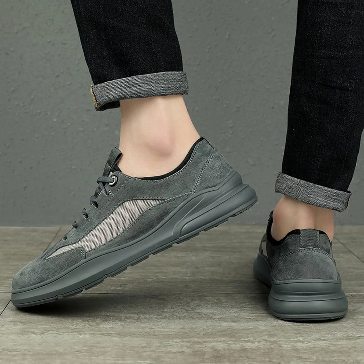 کفش مردانه BUYUP، کفش کتانی مردانه شیک، مناسب برای همه، کلاسیک، تنفس پذیر، کفش کتانی مردانه غیر رسمی مناسب پیاده روی (رنگ: Hortel، سایز: 9.5-US) کفش مردانه BUYUP، کفش کتانی مردانه شیک، مناسب برای همه، کلاسیک، تنفس پذیر، کفش کتانی مردانه غیر رسمی مناسب پیاده روی (رنگ: Hortel، سایز: 9.5-US)