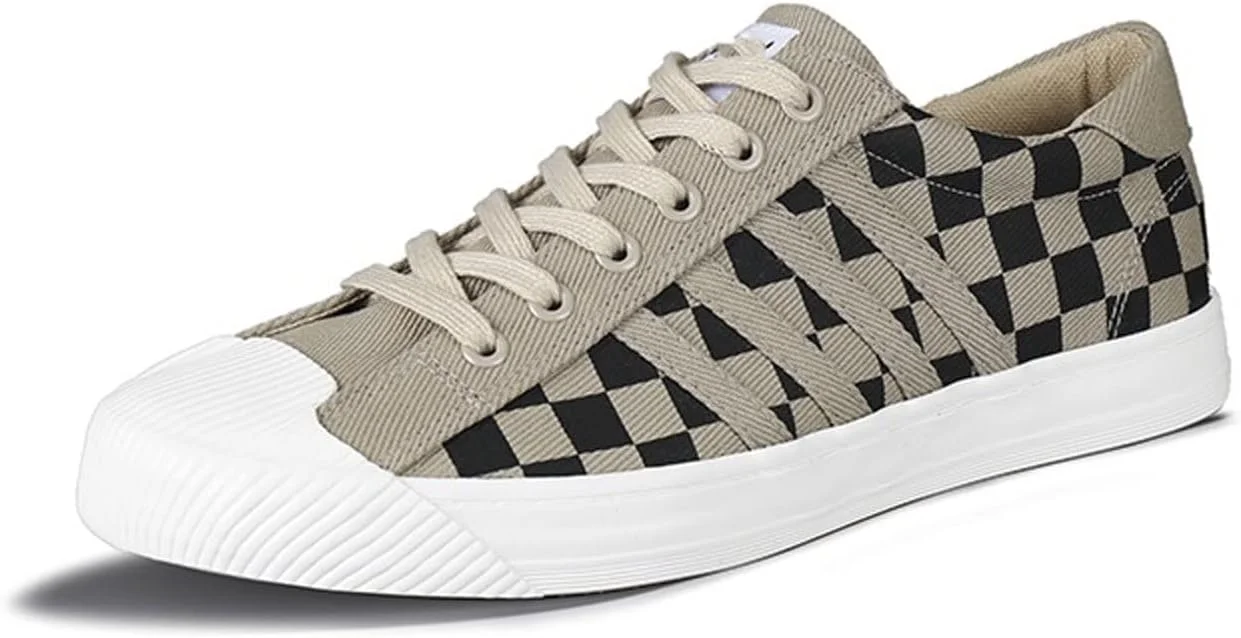 کفشهای مردانه غیررسمی، کفشهای بوم مردانه، کفشهای ولکانیزه رنگ ثابت کلاسیک یکپارچهسازی بافت، کفشهای کتانی تخت بنددار ساق بلند چرمی پارچه شسته شده (رنگ: خاکی، سایز: 40) کفشهای مردانه غیررسمی، کفشهای بوم مردانه، کفشهای ولکانیزه رنگ ثابت کلاسیک یکپارچهسازی بافت، کفشهای کتانی تخت بنددار ساق بلند چرمی پارچه شسته شده (رنگ: خاکی، سایز: 40)