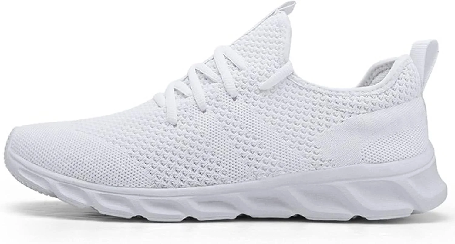 کفش‌های روزمره مردانه BUYUP، کفش‌های کتانی روزمره کلاسیک مردانه، کفش‌های توری الاستیک تنفسی مردانه، کفش‌های ورزشی دویدن مردانه (رنگ: Hortel، سایز: 41)