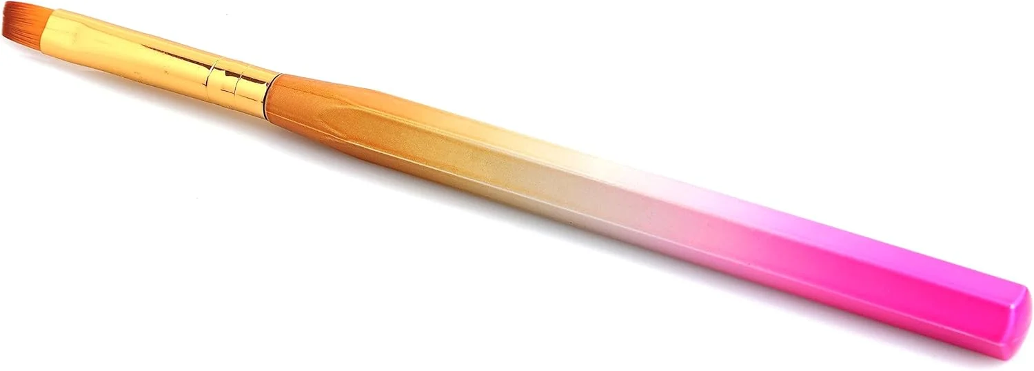 قلم گرادینت طراحی ناخن حرفه ای گلوبال فشن با برس تخت مصنوعی - بادوام، ماندگار و استفاده آسان | (#8) قلم گرادینت طراحی ناخن حرفه ای گلوبال فشن با برس تخت مصنوعی - بادوام، ماندگار و استفاده آسان | (#8)