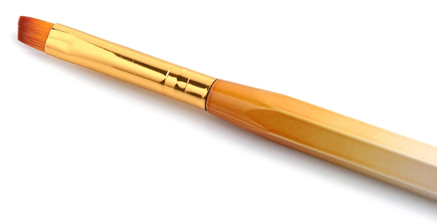 قلم گرادینت طراحی ناخن حرفه ای گلوبال فشن با برس تخت مصنوعی - بادوام، ماندگار و استفاده آسان | (#8) قلم گرادینت طراحی ناخن حرفه ای گلوبال فشن با برس تخت مصنوعی - بادوام، ماندگار و استفاده آسان | (#8)