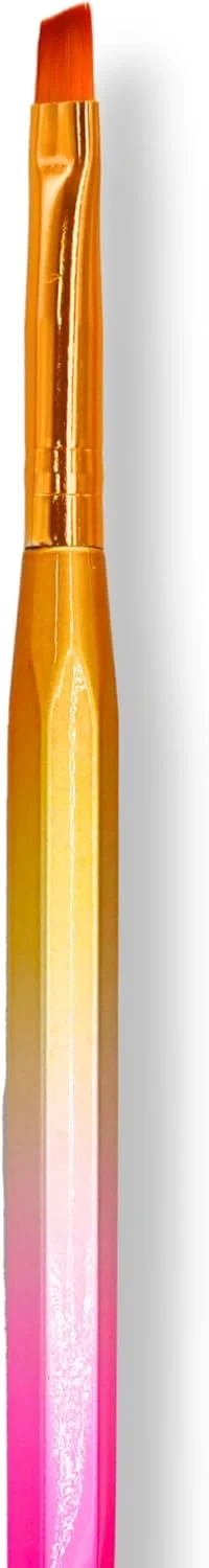 قلم گرادینت طراحی ناخن حرفه ای گلوبال فشن با برس تخت مصنوعی - بادوام، ماندگار و استفاده آسان | (#8) قلم گرادینت طراحی ناخن حرفه ای گلوبال فشن با برس تخت مصنوعی - بادوام، ماندگار و استفاده آسان | (#8)